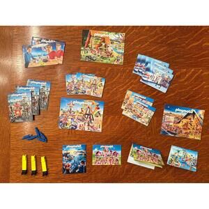 Playmobil Random Lot of Mini Catalogs, Seperator Tools etc.